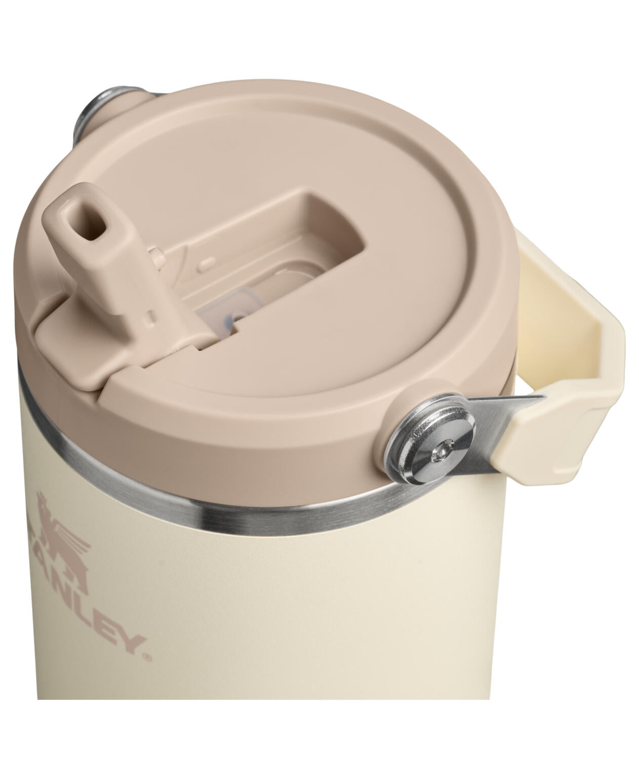 The IceFlow™ Flip Straw 2.0 Tumbler, Cream - 0,89L